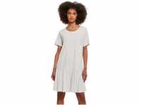Urban Classics Damen Ladies Valance Tee Dress Kleid, lightgrey, XL