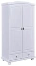 Inter Link - Kleiderschrank - Kiefer massiv - Garderobenschrank - Landhaus Still -