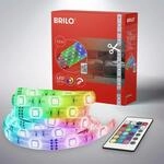 Briloner Leuchten &ndash; 10m LED Band, dimmbar, LED Strip RGB, Streifen 300xRGB,...