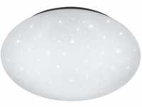 Reality Leuchten LED Deckenleuchte Lukida R62961000, Kunststoff weiß, inkl. 18...