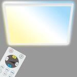 BRILONER - LED Deckenlampe flach mit Fernbedienung, indirektes Licht, einstellbar von