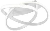 Reality Leuchten LED Deckenleuchte Course R62051131, Metall Wei&szlig; matt, inkl. 18 Watt