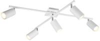 Trio Leuchten Deckenleuchte Marley 612400501, Metall Wei&szlig; matt, Deckenleuchte
