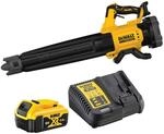 DEWALT axial sin escobillas XR 18V con 1 bater&iacute;a Li-Ion 5Ah, Multicolor, Buse