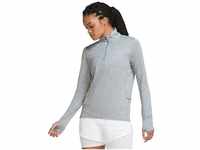 Nike Women's W NK DF Element TOP HZ Sweatshirt, Smoke Grey/lt Smoke...