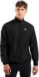 Odlo Laufjacke Herren Essential Light | Schwarz | Gr&ouml;&szlig;e S | Jacke Atmungsaktiv