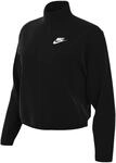 Nike DM6185-010 W NSW ESSNTL WR WVN JKT Jacket Women's BLACK/BLACK/WHITE 2XL