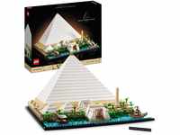 LEGO Architecture Cheops-Pyramide Bausatz zum Basteln als kreatives Hobby,