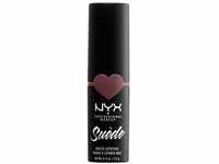 NYX Professional Makeup Lippenstift - Suede Matte Lipstick, superleichter &...