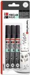 Marabu 0123000000084 - Porcelain & Glas Painter Set,Eleganze,hochgl&auml;nzender