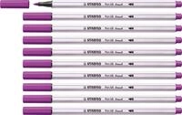 STABILO - Premium-Filzstift mit Pinselspitze f&uuml;r variable Strichst&auml;rken - Pen 68