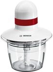 Bosch MMRP1000 electric food chopper 0.8 L 400 W Red Transparent White