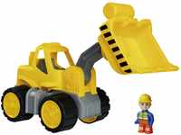 BIG-Power-Worker Radlader + Figur - Spielzeug Auto ideal für Unterwegs, Reifen...