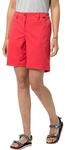 Jack Wolfskin Damen Desert Shorts W Bermudas, Tulip Red, 34