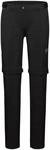 Mammut Damen Runbold Zip Off Pants Women Wanderhose, Schwarz, 34 EU