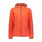 CMP - Damenjacke mit fester Kapuze, Rotes Fluo, M