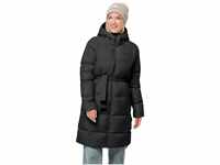 Jack Wolfskin Damen Frozen Lake Coat W Mantel, Black, L