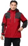 Jack Wolfskin Herren Jasper Flex Men Jacke, adrenaline red, M EU