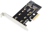 DIGITUS PCIe M.2 Adapterkarte &ndash; NVMe Erweiterungskarte f&uuml;r PCIe x4/x8/x16 |...