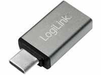 LogiLink AU0042 – USB-C Stecker (USB 3.2 Gen1) Adapter auf USB-A (USB 3.0) Buchse,