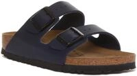 Birkenstock Arizona Sandalen Birko-Flor/Blue, 44 EU