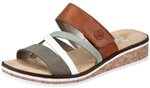 Rieker Damen Sandalen V3652-91 gr&uuml;n Gr. 37