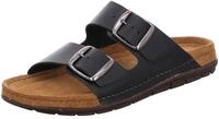 Rohde Damen, Frauen, Slipper,verbandschuhe,therapieschuhe,Klett-Hausschuhe,SCHWARZ,38