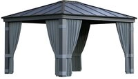 Palram Canopia Dallas 4300 Gartenpavillon-Vorhang-Set
