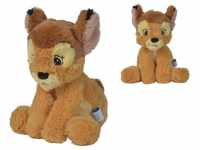 Simba 6315870298 - Disney Super Soft Bambi, 25cm Plüschtier, ab den ersten