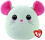 TY - Squish a Boo Maus Catnip - 31 cm, 2009138, Grau