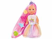Simba 105733505 - Evi Love Rainbow Princess, Puppe als Regenbogenprinzessin mit