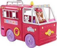 Barbie Chelsea Can Be Serie, Chelsea Puppe mit Feuerwehrauto, Feuerwehr Outfit