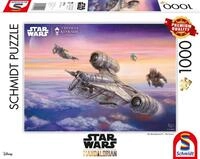 Lucas Film, The Mandalorian, The Escort (Puzzle): Erwachsenenpuzzle Kinkade