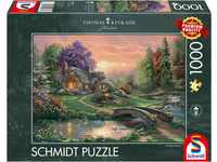 Schmidt Spiele 59937 Thomas Kinkade, Sweetheart Retreat, 1000 Teile Puzzle