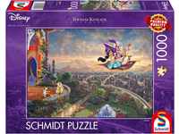 Schmidt Spiele 59950 Thomas Kinkade, Disney, Aladdin, 1000 Teile Puzzle