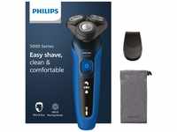 Philips Series 5000 Elektrischer Nass- und Trockenrasierer S5466/18,...