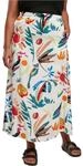 Urban Classics Damen Ladies Viscose Midi Skirt L whitesandfruity