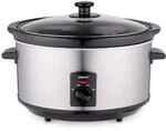 alpina Slow Cooker 3,5L - Multikocher mit Warmhaltefunktion - Crockpot mit