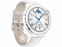 HUAWEI Watch GT 3 Pro 43 mm Smartwatch für Damen, Elegantes Design aus Keramik,
