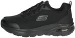 Skechers Damen Arch Fit Sr Sneaker, Black Textile Synthetic, 36 EU