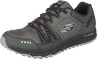 Skechers Herren Escape Plan Sneaker, Grey Charcoal Black, 44 EU
