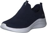 Skechers Damen Ultra Flex 3.0 Classy Charm Sneaker, Navy Knit/Trim, 36.5 EU