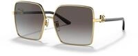 Dolce&Gabbana 0DG2279 60 02/8G Sonnenbrille, Unisex, Erwachsene, mehrfarbig