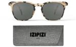 IZIPIZI Shape E Unisex Sonnenbrille aus Kunststoff in der Farbe Light Tortoise-Soft