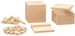 WISSNER&reg; Dienes Rechenw&uuml;rfel-Set aus 121 Teilen - Grundsortiment zum