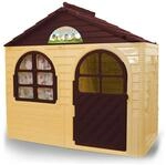 JAMARA 460499 Spielhaus Little Home beige-aus robustem Kunststoff, Montage, stabiles