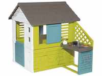 Smoby – Pretty Haus - Spielhaus für Kinder für drinnen und draußen, mit...