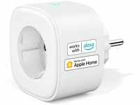 meross WLAN Steckdose, Smart Plug kompatibel mit Alexa, für HomeKit, Google