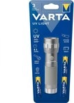 VARTA UV Taschenlampe LED inkl. 3x AAA Batterien, UV Light, zum Pr&uuml;fen &