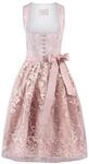 Stockerpoint Damen Sidonia Midi Dirndl, Rose, 44